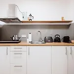 City-studio Im Innenhof Mit Boxspring-bett Und Community-raum Apartman Münster