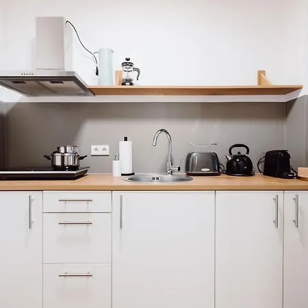 City-studio Im Innenhof Mit Boxspring-bett Und Community-raum Lejlighed Münster