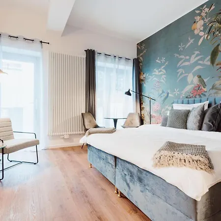 City-studio Im Innenhof Mit Boxspring-bett Und Community-raum Апартаменты Мюнстер