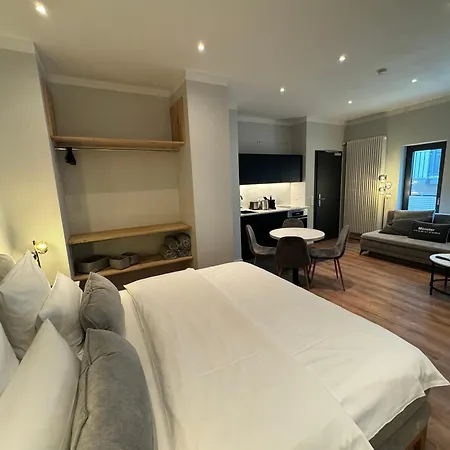 City-studio Im Innenhof Mit Boxspring-bett Und Community-raum Apartman Münster