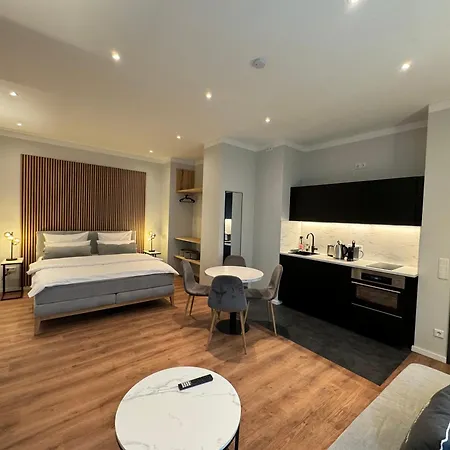 City-studio Im Innenhof Mit Boxspring-bett Und Community-raum * Мюнстер
