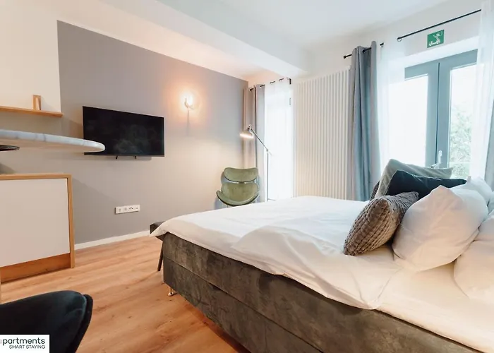 City-studio Im Innenhof Mit Boxspring-bett Und Community-raum Appartement