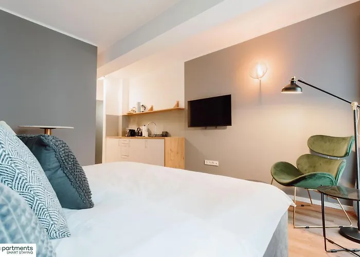 City-studio Im Innenhof Mit Boxspring-bett Und Community-raum Appartement