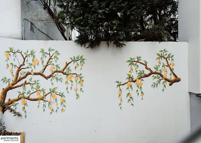 Appartement City-studio Im Innenhof Mit Boxspring-bett Und Community-raum