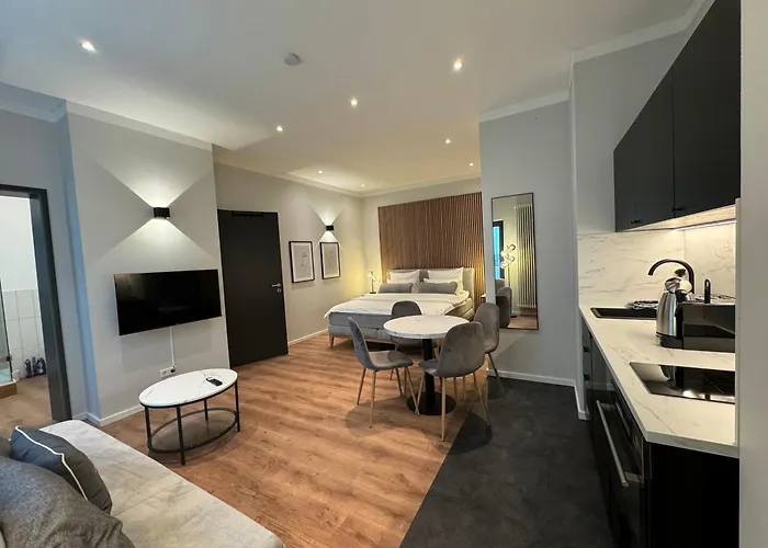 City-studio Im Innenhof Mit Boxspring-bett Und Community-raum Munster (North Rhine-Westphalia)